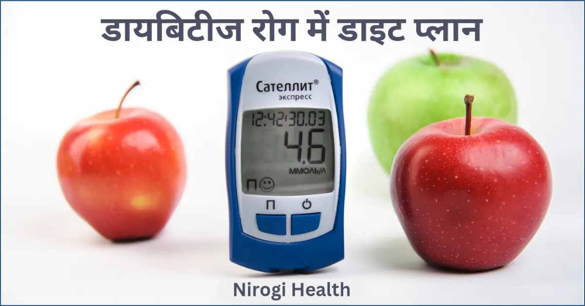 मधुमेह के लिए आहार चार्ट | Diabetes diet plan | in hindi