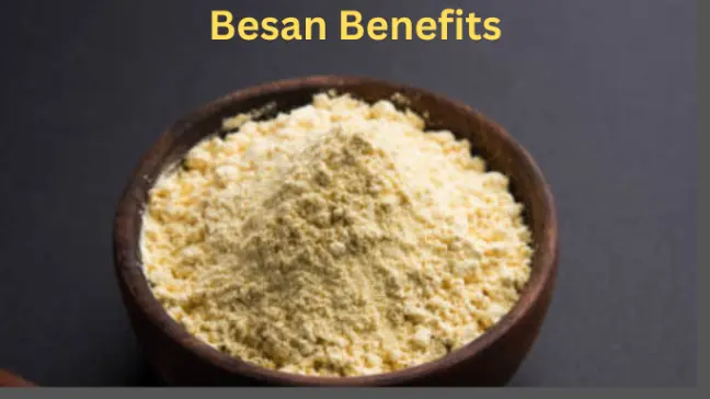 besan benefits in hindi