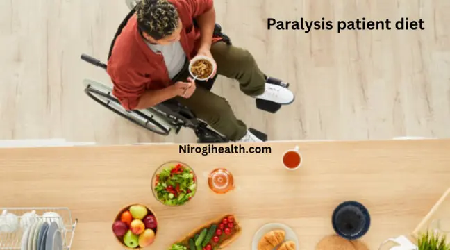 paralysis patient diet